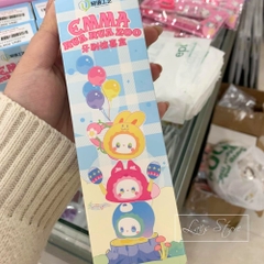 Blind box Bàn Chải Đánh Răng EMMA RUA RUA ZOO Hộp Mù Ngẫu Nhiên Kiểu Dáng Đáng Yêu Cho Bé Và Mẹ