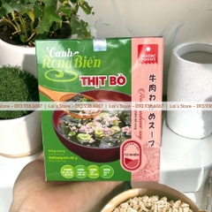 Canh Rong Biển Thịt Bò Asuzac Dinh Dưỡng Cao - Asuzac Wakame Soup