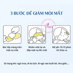 Mặt Nạ Mắt Lạnh Lutein Hydrogel WECAN / Miếng Dán Mắt Thảo Dược Mát Lạnh