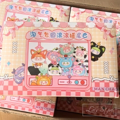Hộp Mù MANCHAO V6 Quẩy Đuôi Blind Box Ngẫu Nhiên Búp Bê Mô Hình Đồ Chơi Động Vật Trang Trí Quà Tặng