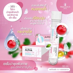 Ống Serum kích trắng da Alpha Arbutin Collagen Super Brightening Body Thái Lan 50ml