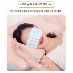Combo 10 Miếng Mặt Nạ Mắt Nóng Meibu Xông Hơi Mắt Chườm Nóng Giúp Giảm Mỏi Mắt