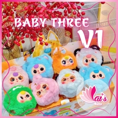 Baby Three V1 Blind Box Bé Ba Hộp Mù Ngẫu Nhiên Búp Bê Mô Hình Đồ Chơi Động Vật Trang Trí Quà Tặng