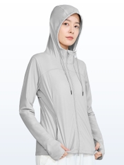 Áo khoác chống nắng nữ UV100 Apex Cool AA24031 thoáng mát kháng khuẩn