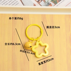 MÓC KHOÁ NGÔI SAO CHUÔNG LOẠI ĐỤC