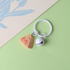 Móc khoá chuông bunny phô mai
