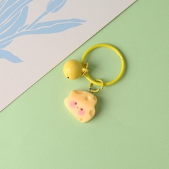 Móc khoá chuông bunny phô mai
