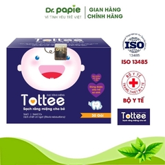 Gạc rơ lưỡi tottee cho bé (hộp 30 chiếc)