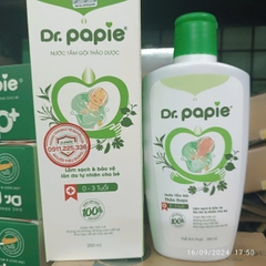 Nước tắm thảo dược Dr.Papie (230ml)