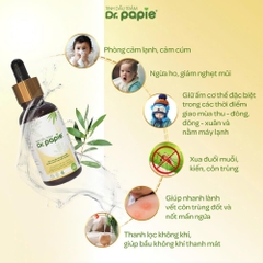Tinh dầu tràm dr.papie (thể tích 30 ml)