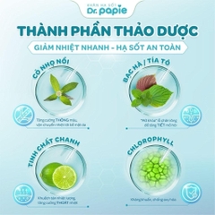 Khăn hạ sốt Dr.Papie 0+ (25 khăn)