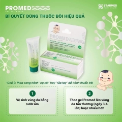 GEL SÁT KHUẨN, HĂM TÃ, NGỪA SẸO PROMED CHO BÉ ( 30g)