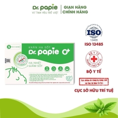 Khăn hạ sốt Dr.Papie 0+ (25 khăn)