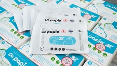 Khăn hạ sốt Dr.Papie 3+ (25 khăn/hộp)