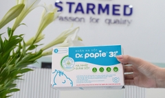 Khăn hạ sốt Dr.Papie 3+ (25 khăn/hộp)