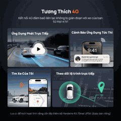 Camera hành trình 70mai Omni X800 4K | Xoay 360°, Ghi hình 4K 60FPS