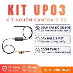 Bộ Hardwire Kit 70mai UP03 cổng Type-C cấp nguồn cho camera hành trình ô tô