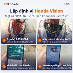 Định Vị GPS S09A 4G - Chống Trộm Xe Máy, Quản Lý Ô Tô Hiệu Quả
