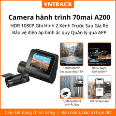 Camera hành trình 70mai A200 | Ghi Hình HDR FHD Trước Sau, Bảo vệ bình