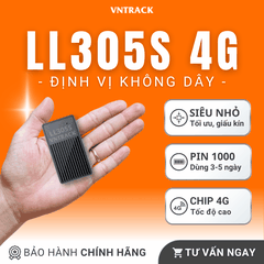 Định Vị Không Dây LL305S 4G Small | Pin 1000mAh Dùng 3-5 Ngày, Siêu Nhỏ Gọn, Chip 4G