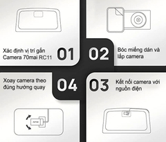 Mắt camera sau 70mai RC11 - Cho A200, A400, A500S, A510, A800, A810