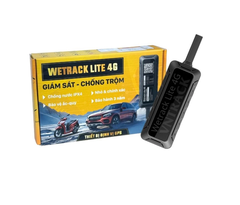 Định Vị Xe Máy, Ô Tô Wetrack Lite 4G | Tắt máy từ xa, Chống nước, Chip 4G, NEW 2025