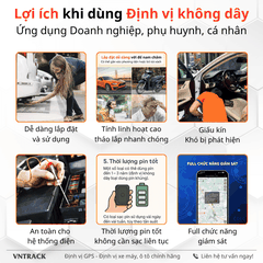Định Vị Không Dây LL305S 4G | Pin 1000mAh Dùng 3-5 Ngày, Siêu Nhỏ Gọn, Chip 4G
