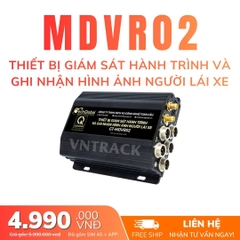 Thiết bị giám sát hành trình và ghi hình người lái MDVR02 của Vntrack
