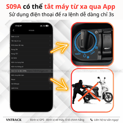 S09A - Thiết Bị Định Vị Chống Trộm Xe Máy, Quản Lý Ô Tô Tốt Nhất 2026