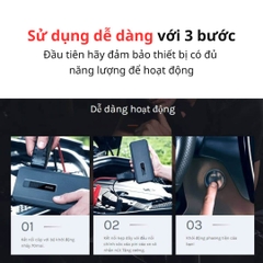 Kích Bình Ắc Quy Ô Tô 70mai PS06 | Pin 18000mAh, Kích xe xăng dưới 8L, Kích xe dầu dưới 3.5L