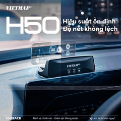 VIETMAP H50 - Màn Hình HUD Hiển Thị Thông Tin