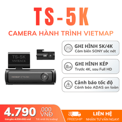 Vietmap TS-5K | Camera Hành Trình 4K, Cảnh Báo Giao Thông