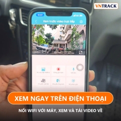 Xem video camera Vietmap TS-5K trên điện thoại qua ứng dụng VIETMAP REC