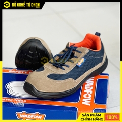 Giày bảo hộ da lộn mũi thép size 40 - Hiệu Wadfow - Model: WSB2540