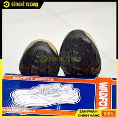 Giày bảo hộ da lộn mũi đế thép size 40 - Hiệu Wadfow - Model: WSB5540