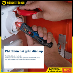 Máy Kiểm Tra Điện Áp Không Tiếp Xúc Bosch GVD 1000-17 – Phát Hiện Điện Nhanh, An Toàn, Chính Xác Cao | Hàng Chính Hãng, Có VAT