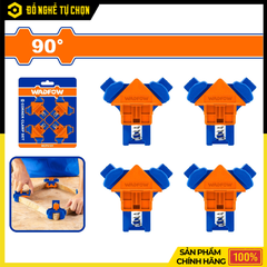 Bộ Kẹp Góc Vuông 90° Wadfow WCZ6E01 – 4 Chiếc – Chống Trượt – Nhựa Nylon Cứng Cáp – Chính Hãng Có VAT