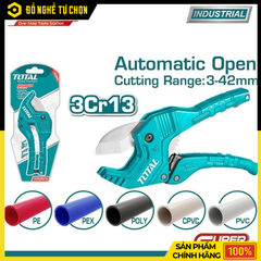 Dao Cắt Ống Nhựa 42mm Total THT53422 Cắt Nhanh, Chính Xác | Hàng Chính Hãng, Có VAT