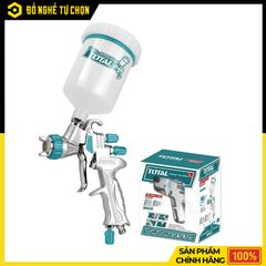 Dụng cụ phun sơn HVLP 600cc TAT10601 – Phun mịn, tiết kiệm sơn, phù hợp sơn nền bóng - Hàng Chính Hãng Có VAT