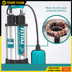 Máy bơm chìm nước thải 1500W TWP7150026 – Bền bỉ, mạnh mẽ, xử lý nước thải hiệu quả - Hàng Chính Hãng Có VAT