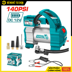 Dụng cụ kiểm tra hơi lốp xe ô tô DC12V hiệu Total TTAC1406