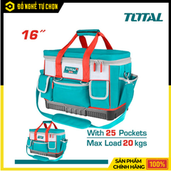 Giỏ đựng công cụ 16 inch hiệu Total THT561625