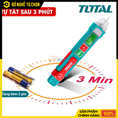 Đầu Dò Điện Áp AC TOTAL THT210003 – Phát Hiện Điện Áp Nhanh, An Toàn, Chính Xác - Hàng Chính Hãng, Có VAT