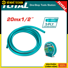 Ống Nhựa PVC Total THPH2001 – Dài 20m – 1/2 Inch – Áp Suất 300 PSI – Lực Kéo 880N – Ống Dẫn Nước / Dẫn Khí – Hàng Chính Hãng Có VAT
