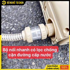 Máy xịt rửa áp lực 1350W Dekton DK-CWR3001VTG – Rửa xe sạch nhanh, mạnh mẽ 110 Bar - Hàng Chính Hãng Có VAT