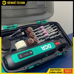 Máy Mài Khuôn Pin 8V DCA ADSJ0801E – 5 Tốc Độ, Sạc Type-C | Hàng Chính Hãng, Có VAT
