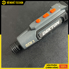 Máy Vặn Vít Mini DEKTON DK-CV0402 – Pin Sạc 4V – 8 Mũi Vít Đa Năng – Tích Hợp LED – Dễ Dùng – Hàng Chính Hãng Có VAT