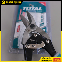 Kéo cắt tôn mũi cong phải Total THT523106 10