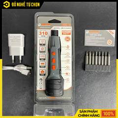 Máy Vặn Vít Mini DEKTON DK-CV0402 – Pin Sạc 4V – 8 Mũi Vít Đa Năng – Tích Hợp LED – Dễ Dùng – Hàng Chính Hãng Có VAT