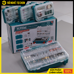 Bộ Combo Linh Kiện Máy Mài Khuôn Total TOS23035 – Gồm 420, 8, 12 & 20 Chi Tiết – Hàng Chính Hãng Có VAT